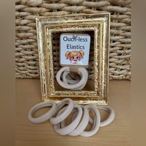 Ouch-less Elastic Hair ties 4 x 6 packs mix and match